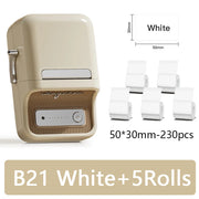 B21 White 5Rolls