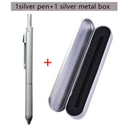 Silver pen with box